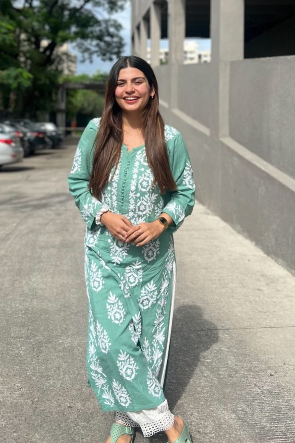 Mint Mirage Kurti