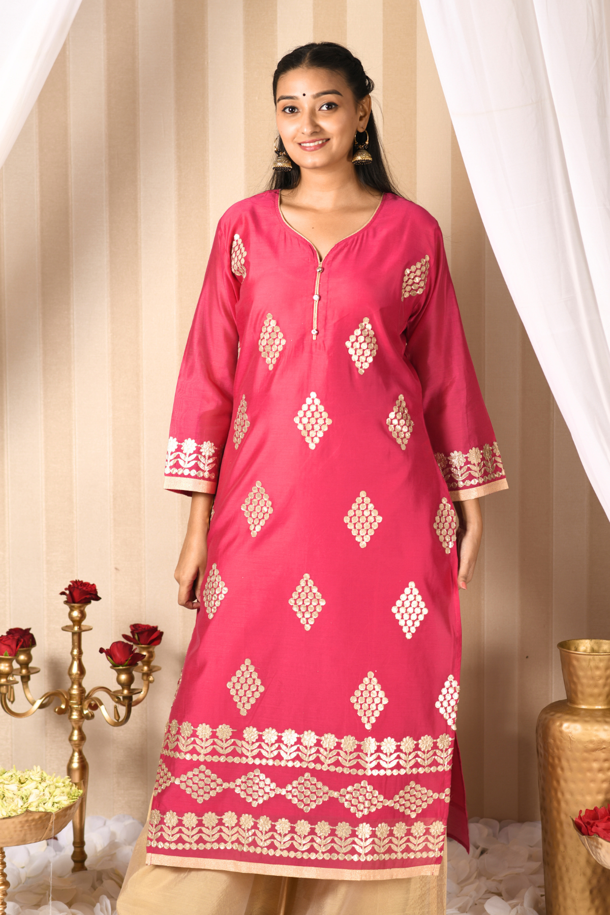 Gota Glam Kurti