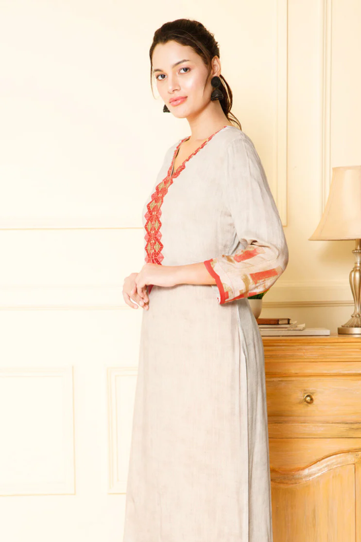 Fire and Ice Kurta & Dupatta