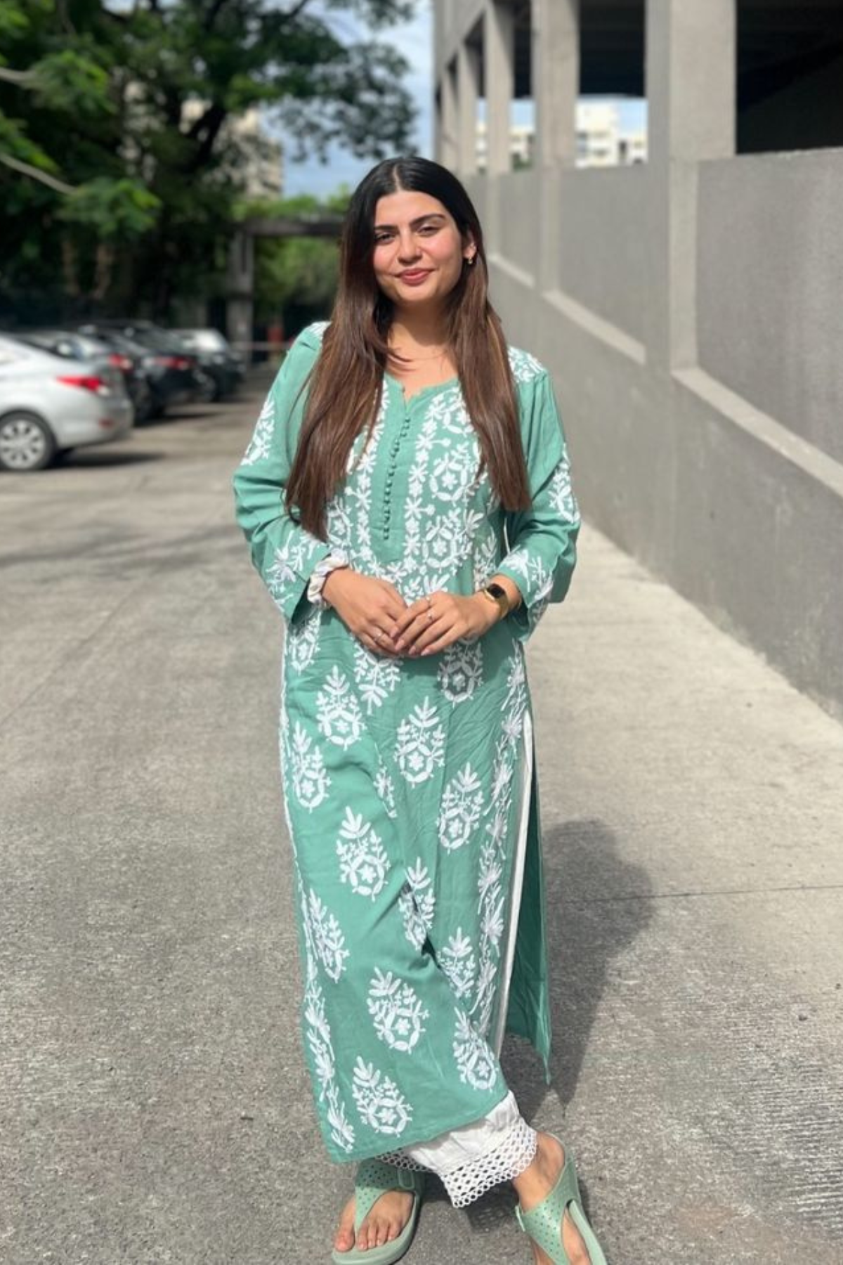 Mint Mirage Kurti